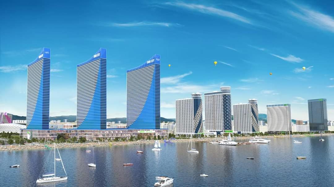 Apartment Twin Towers David Batumi Esterno foto